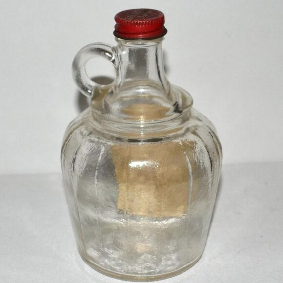 Vintage Glass Bottle Za-Rex Fruit Flavored Syrup Strawberry Kitchen Decor - Picture 4 of 8